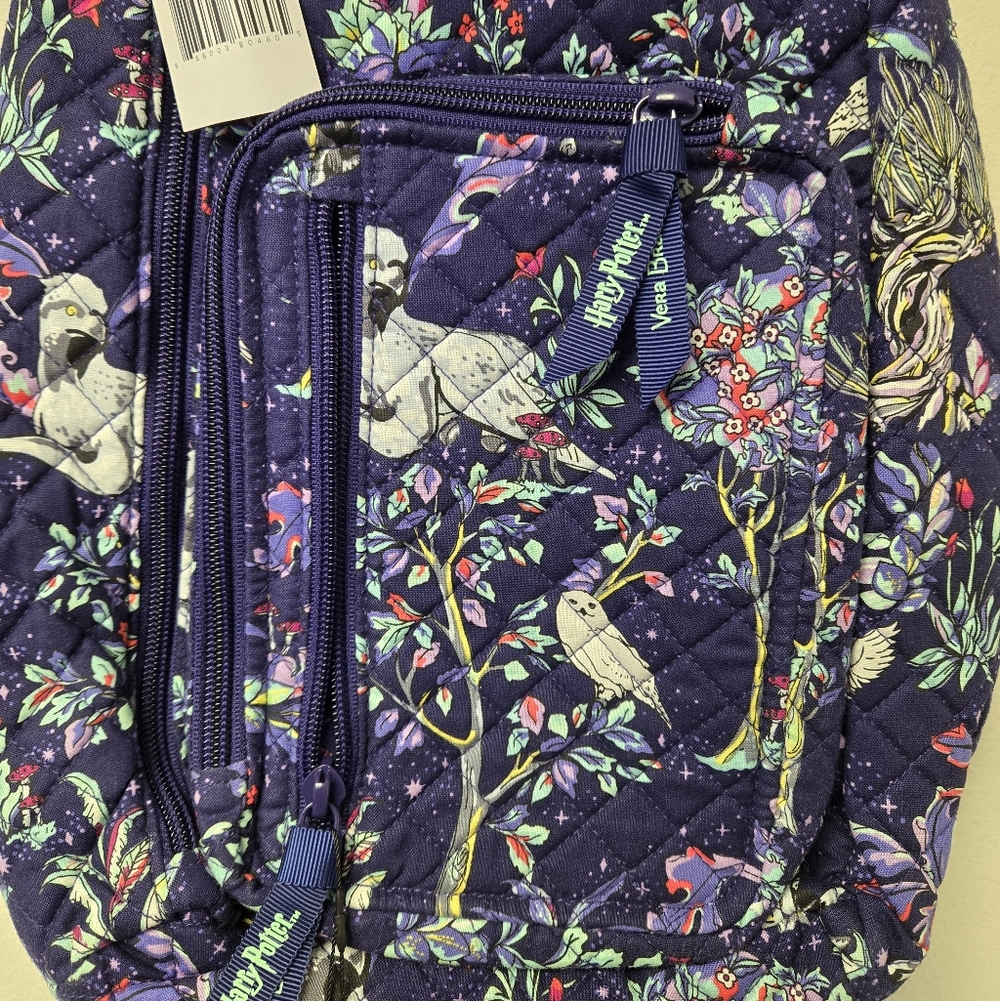 Vera Bradley Harry Potter Forbidden Forest Sling Backpack - Picture 3 of 8